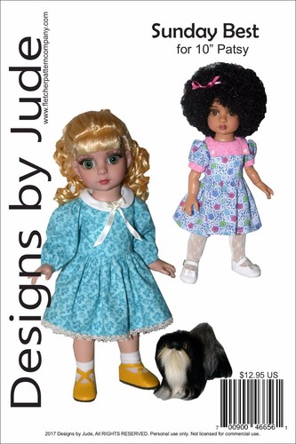 Sunday best dress doll - dress, clothes