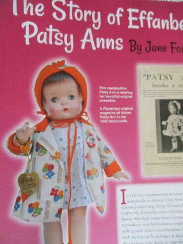 Effanbee patsy anns - effanbee's, doll