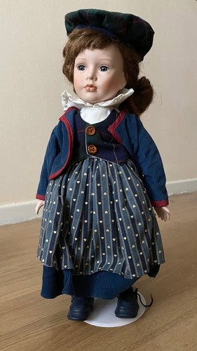 Vintage porcelain doll