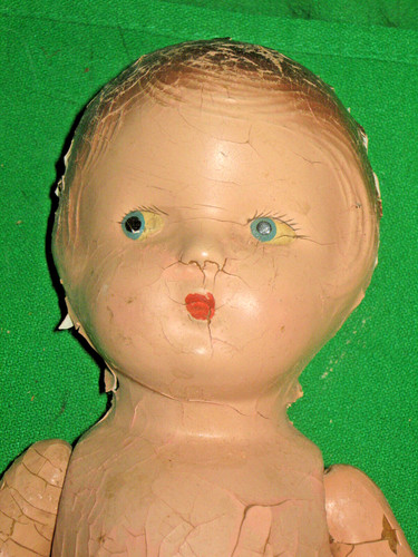 Composition patsy type doll - type,