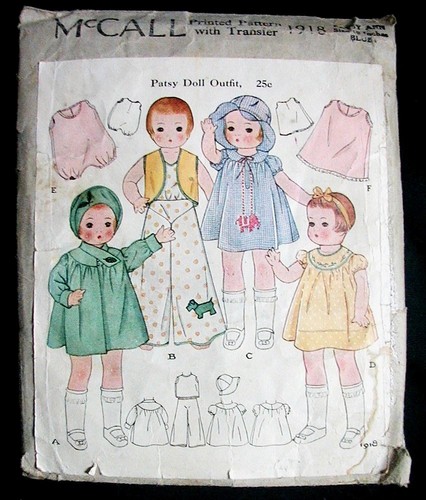 Vintage mccall patsy - mccall, 19"